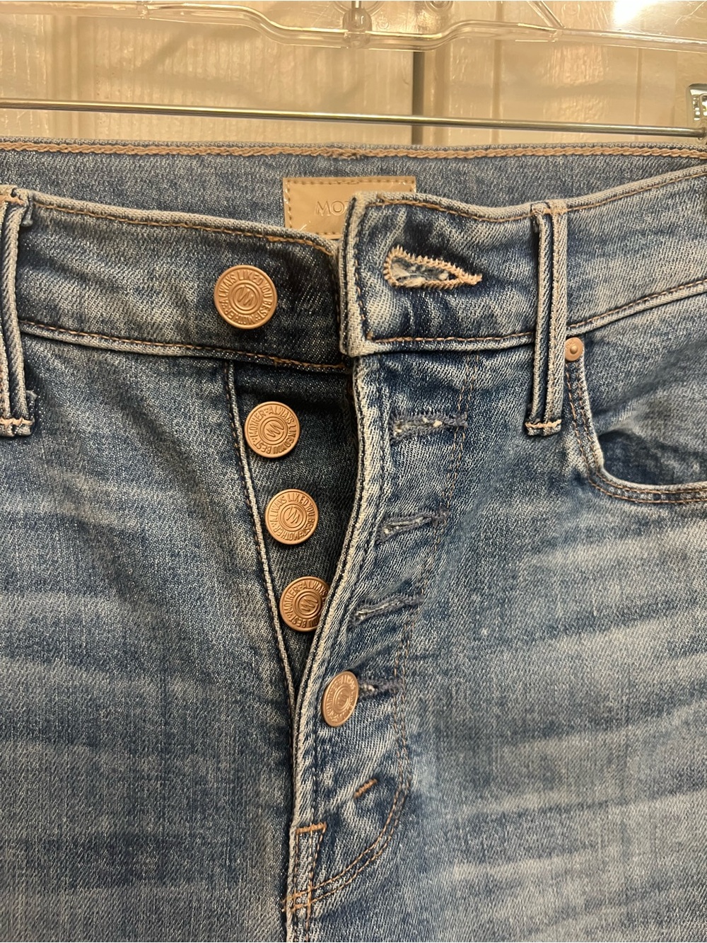 Mother jeans   Ankle Fray